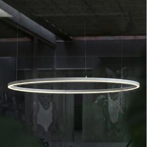 Ideal Lux - LED Lustr na lanku ORACLE SLIM LED/53W/230V 2700K pr. 90 cm bílá