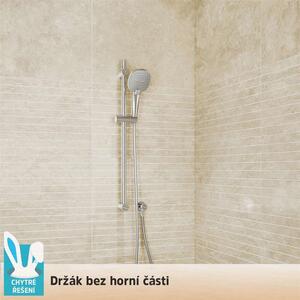 Mereo, Sprchová souprava, třípolohová sprcha, šedostříbrná hadice, horní držák sprchy, CB900F