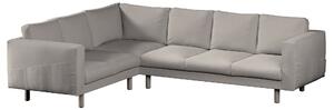 Potah na pohovku IKEA Norsborg rohová 5-místná barva béžová látka pletený vzor