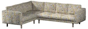 Potah na pohovku IKEA Norsborg rohová 5-místná barva žlutá látka pletený vzor, vzorované