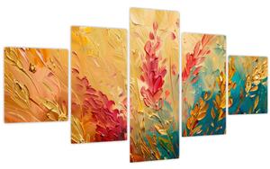 Obraz - Malba pole (125x70 cm)
