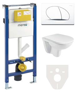 Mereo, WC komplet pro sádrokarton s příslušenstvím, MM02SETR
