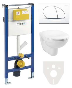 Mereo, WC komplet pro sádrokarton s příslušenstvím, MM02SET