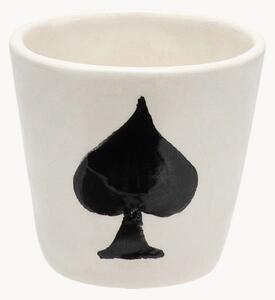 Ručně malovaný hrnek na espresso Ace of Spades