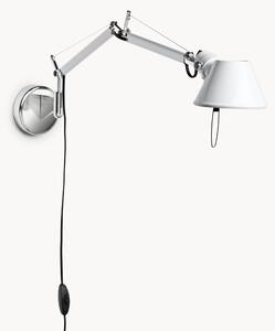 Velké nastavitelné nástěnné svítidlo se zástrčkou Tolomeo Micro