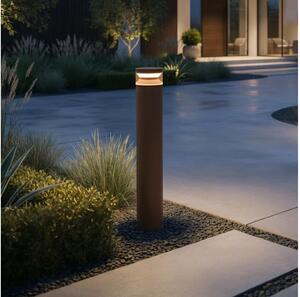 Ideal Lux - LED Venkovní lampa BOEING LED/14W/230V 100 cm IP65 hnědá