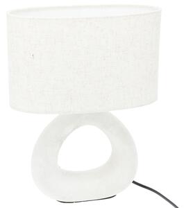 Stolní lampa AURA bílá
