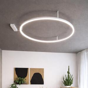 Ideal Lux - LED Stropní svítidlo ORACLE SLIM LED/37W/230V 2700K pr. 70 cm bílá