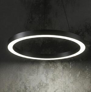 Ideal Lux - LED Lustr na lanku ORACLE LED/28W/230V 3000K pr. 50 cm CRI 90 černá