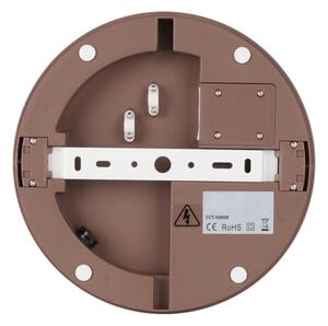 Brilagi - LED Venkovní stropní svítidlo BENE LED/24W/230V pr. 26 cm hnědá IP54