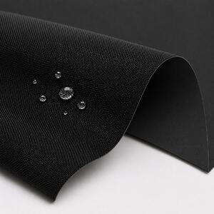 Nepromokavá látka Kodura PVC zátěr 600D, 360 g/m², šíře 150 cm, černá