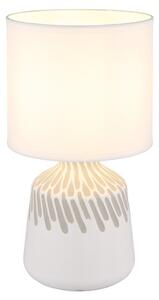 Stolní lampa RELA bílá