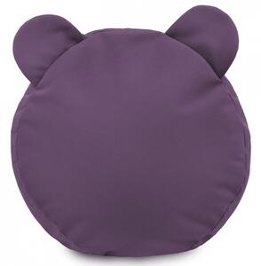 Plyšová podnožka TEDDY fialový