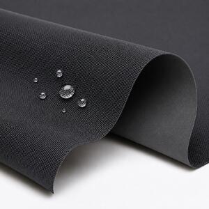 Nepromokavá látka Kodura PVC zátěr 600D, 360 g/m², šíře 150 cm, grafitová