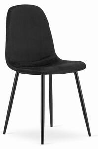 Set jídelních židlí COMO černé (4ks)