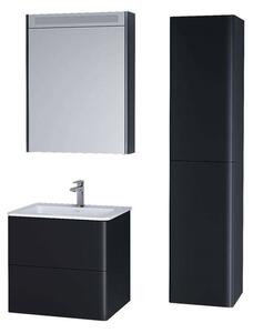 Mereo, Siena, koupelnová skříňka s umyvadlem z litého mramoru 101 cm, bílá, antracit, černá, CN432M2