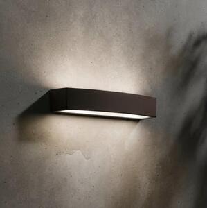 Ideal Lux - Venkovní nástěnné svítidlo ANDROMEDA 2xE27/60W/230V IP55 hnědá