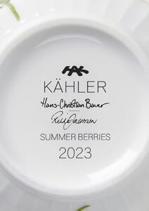 Kähler Design Porcelánová miska Hammershøi Summer - Forget Me Not KD483