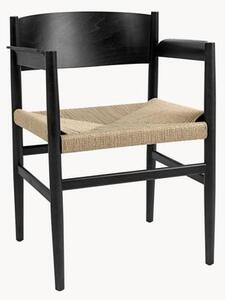 Dřevěná židle s područkami Nestor