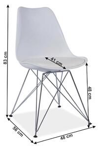 Jídelní židle Melany (bíla). 1029457