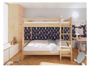 HP-Nábytek Patrová postel Elin - SMRK ROZMĚR: 90 x 200 cm