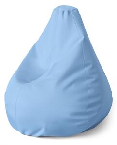 Sablio Sedací vak Pear Modrá sky blue - 140 x 100 x 25 cm