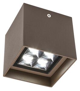 Redo 90230 stropní LED svítidlo Hub matně hnědé, 9W, 3000K, 10cm
