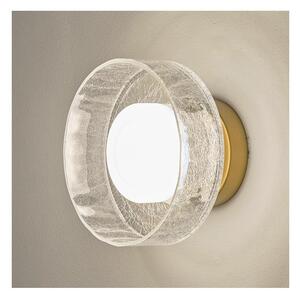 LED Nástěnné svítidlo NIMBUS LED/8W/230V 3000K zlatá/čirá