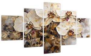 Obraz - Orchideje (125x70 cm)
