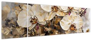 Obraz - Orchideje (170x50 cm)