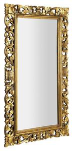 Sapho SCULE zrcadlo ve vyřezávaném rámu 80x150cm, zlatá