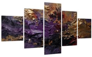 Obraz - Texturovaná abstrakce (125x70 cm)