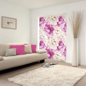 Fotožaluzie vzor růžové květy 50-600cm x 50-600cm