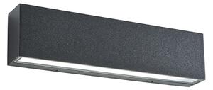 Redo 9116 nástěnné LED svítidlo Tratto tmavě šedé, 3W, 3000K, 19cm