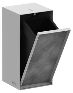HANSGROHE 56063700 XtraStoris Rock vestavěný odpadkový koš