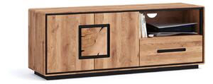 SOB Nábytek - Dřevěný TV stolek Montpellier divoký dub - F01005401G