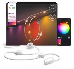 Venkovní světelný řetěz LED 1000–20000K biela IP65 Philips HUE White and Color Ambiance Festavia gradient 8721103078506