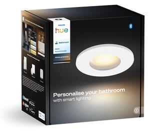 Zapuštěné svítidlo 1x GU10 2200–6500K biela IP44 Philips HUE White Ambiance Adore 8721103072962