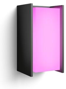 Venkovní nástěnné svítidlo 1x E27 2000–6500K antracitová IP44 Philips HUE White and Color Ambiance Turaco 8721103118578
