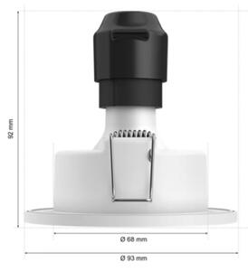 Zapuštěné svítidlo 1x GU10 2000–6500K biela IP44 Philips HUE White and Color Ambiance Xamento 8721103072849