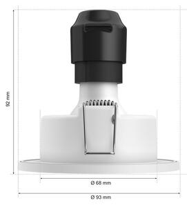 Zapuštěné svítidlo 3x GU10 2000–6500K biela IP44 Philips HUE White and Color Ambiance Xamento 8721103072900 balení 3 ks