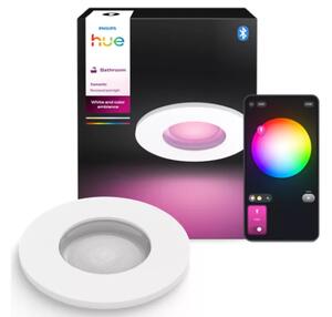 Zapuštěné svítidlo 1x GU10 2000–6500K biela IP44 Philips HUE White and Color Ambiance Xamento 8721103072849