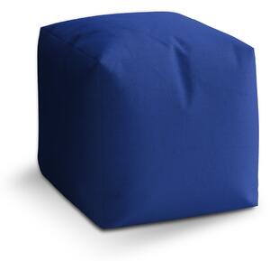 Sablio Taburet Cube Královská modrá 2: 40x40x40 cm