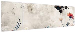 Obraz - Louka v betonu (170x50 cm)