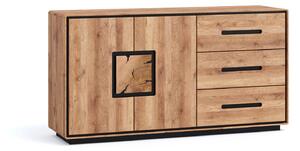 SOB Nábytek - Dřevěný příborník Montpellier divoký dub - F01005394G