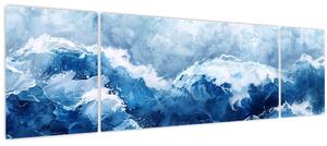 Obraz - Ilustrace moře (170x50 cm)