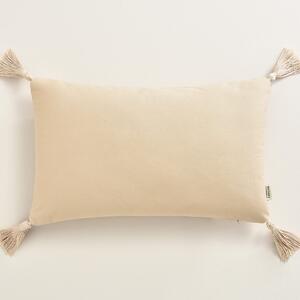 Room99 Dekorační povlak na polštář s třásněmi Soul Bavlna Barva: Bílá, Velikost: 30 x 50 cm