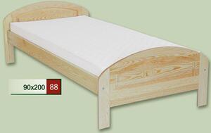 Dřevěná postel CLASSIC 88 z masivu borovice