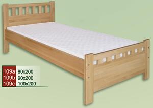 Dřevěná postel CLASSIC 109 z masivu buk
