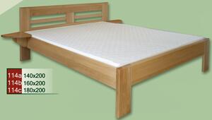 Manželská postel CLASSIC 114 z masivu buk